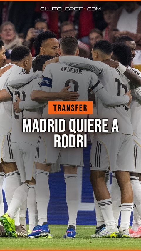 El Madrid da el primer paso por Rodri y el City ya lo teme