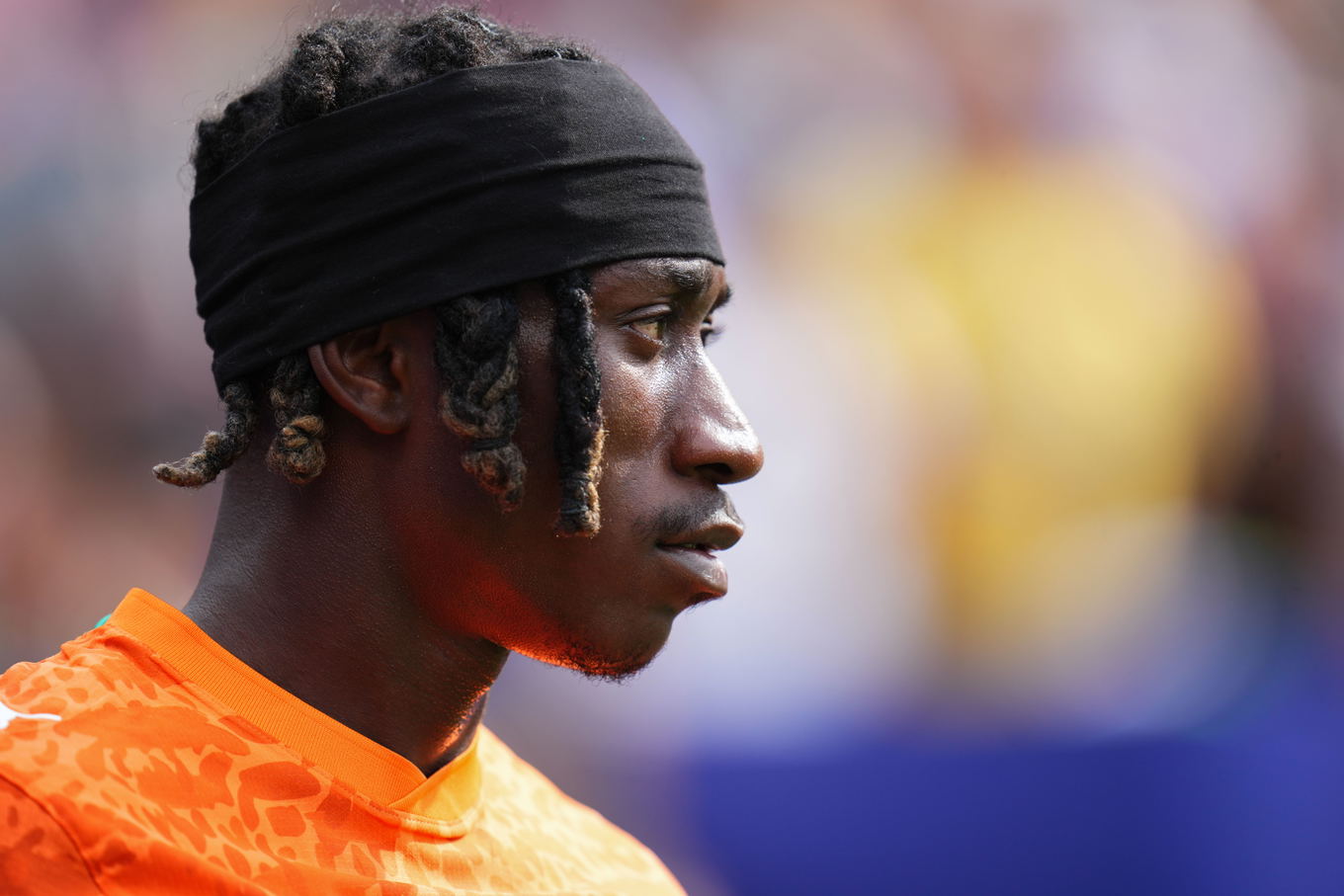 Yan Diomande of Ivory Coast during the FIFA World Cup 2026 match against Curaçao in Philadelphia