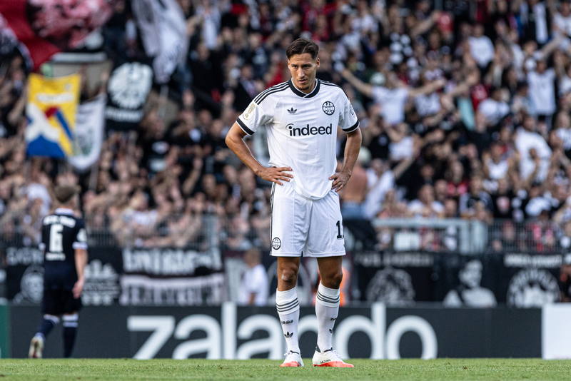 Younes Ebnoutalib's breakout start at Frankfurt is forcing Germany's hand