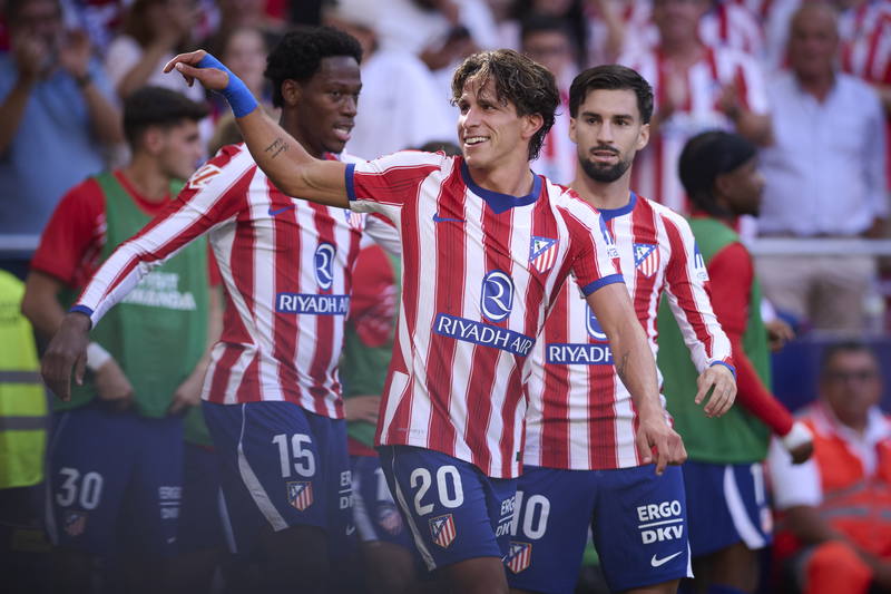 El Atlético de Madrid tumba al Real Madrid y Giuliano Simeone marca el derbi