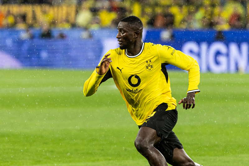 Borussia Dortmund rely on Guirassy again in narrow win over Sabah FA