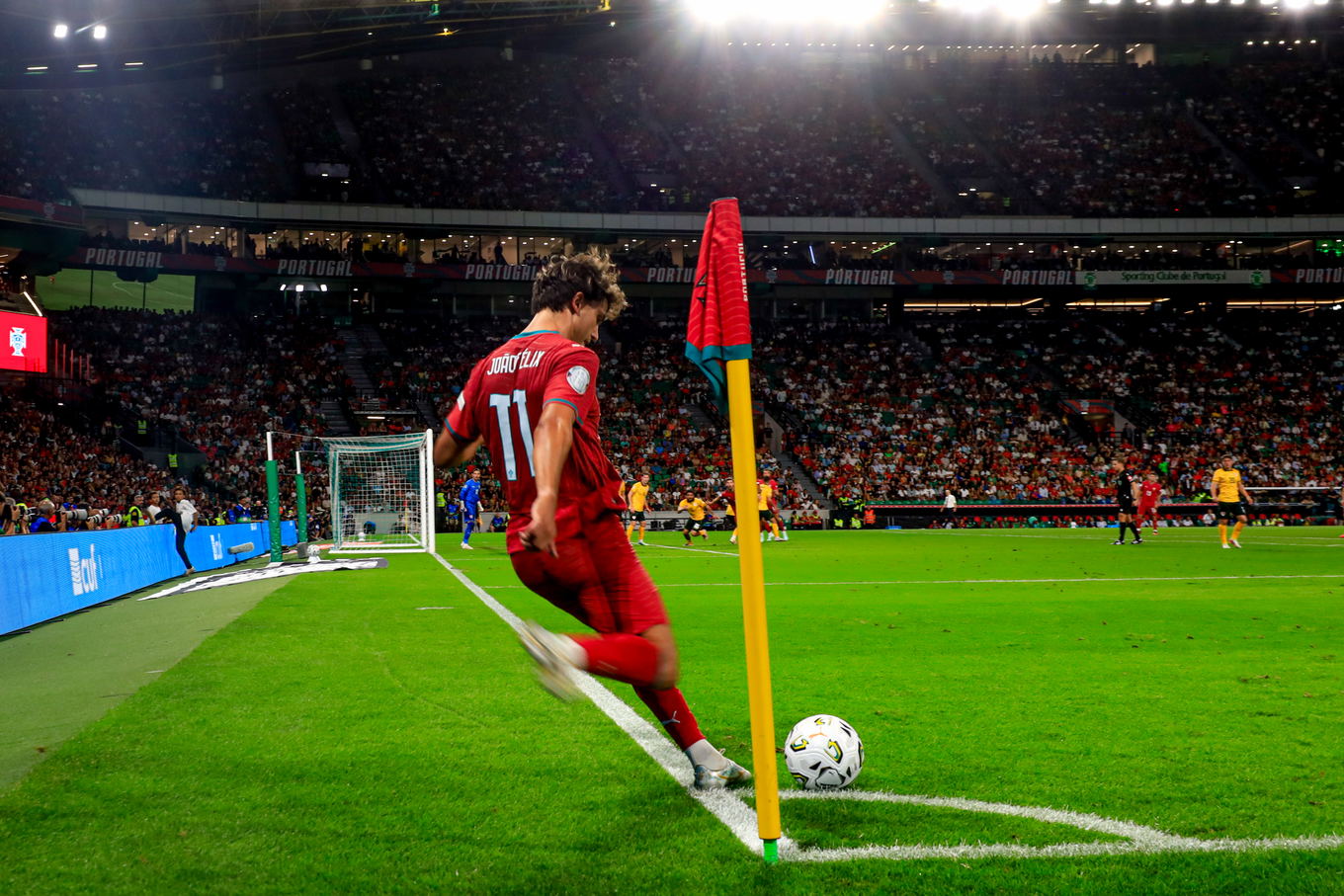 João Félix de Portugal durante el partido de la UEFA Nations League contra Gales en el Estádio José Alvalade de Lisboa