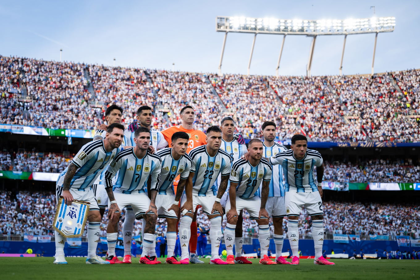 Alineación de Argentina antes de su partido del Mundial 2026 contra Argelia