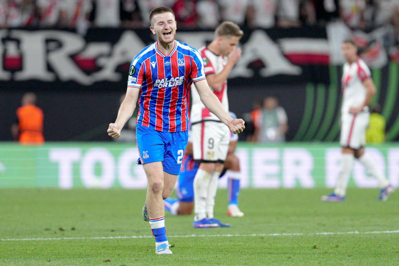 La fiesta de Adam Wharton queda en pausa tras el triunfo europeo del Crystal Palace