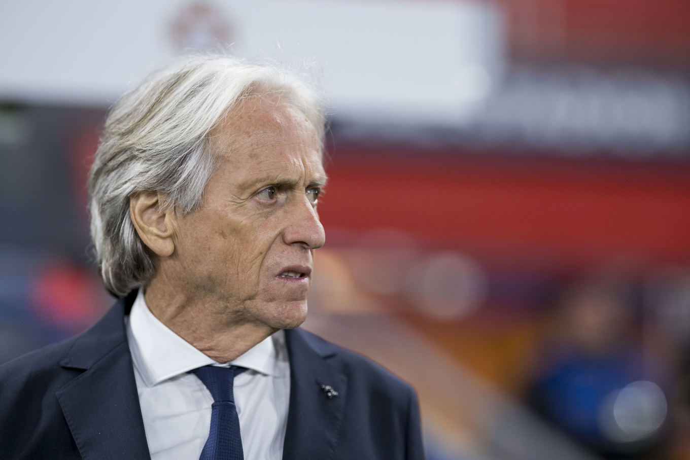 El seleccionador de Portugal, Jorge Jesus, durante el partido de la UEFA Nations League contra Noruega en el Ullevaal Stadion de Oslo