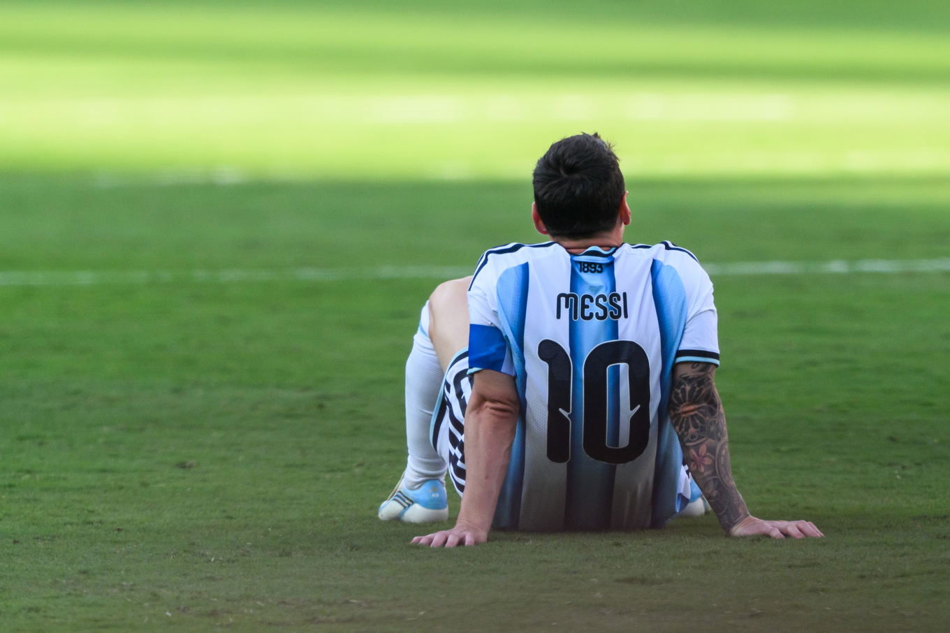 Lionel Messi de Argentina se muestra abatido tras la final del Mundial 2026 contra España en East Rutherford