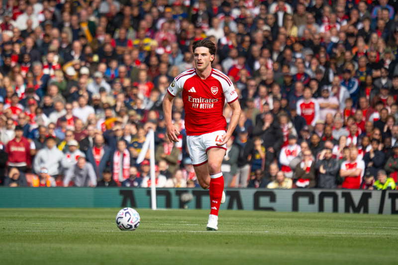 La frase de abril de Declan Rice se ha convertido en la historia del título del Arsenal