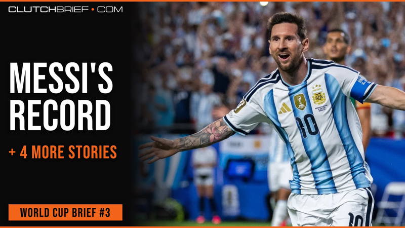 World Cup Brief #3: el récord de Messi, la historia de Mbappé y más